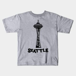 Seattle, Washington's Space Needle Kids T-Shirt